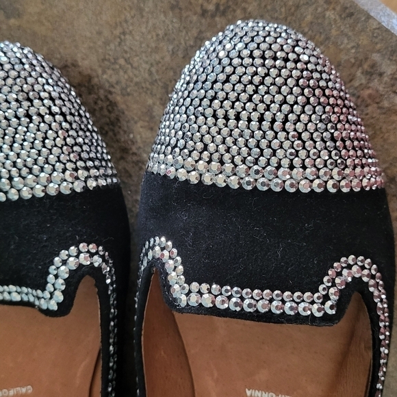 Jeffrey Campbell Ibiza Suede Studded Ballet Flats Size 7.5 - Picture 10 of 10